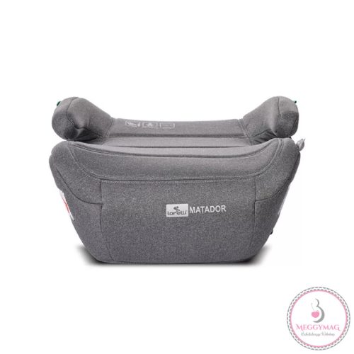 Lorelli Matador autós ülésmagasító Isofix 125-150cm - Attach Grey