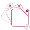 Disney Minnie egér kapucnis babatörölköző  70×70 cm Pink