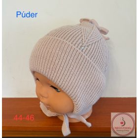 Minimanó kötött kislány sapka 44-46 cm