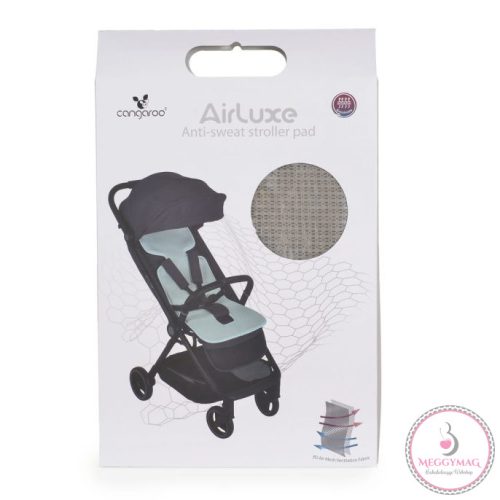 AIRLUXE babakocsi izzadásgátlós ülésvédő huzatvédő SZÜRKE 