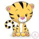 Marko Falidekor habszivacs tigris SRP-032 