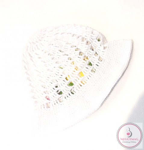 Vezo design horgolt baba sapka 3-5 éves (kb. 45-50 cm)