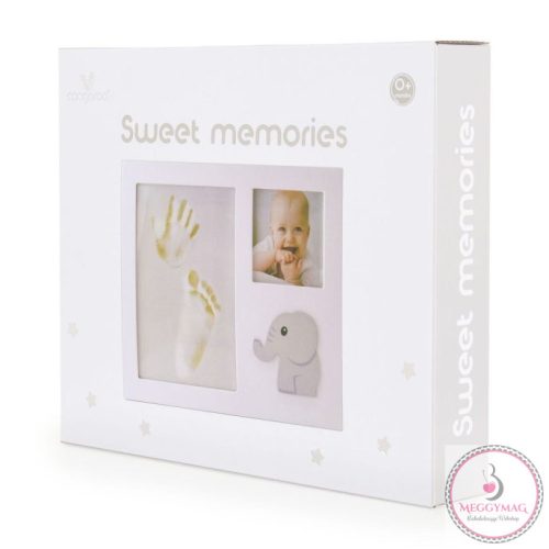 MOULD SWEET kéz- láblenyomat készítő képkerettel, KÉSZLETEN A BOLTBAN!