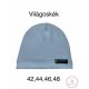 Minimanó pamut sapka Világoskék 46 cm  