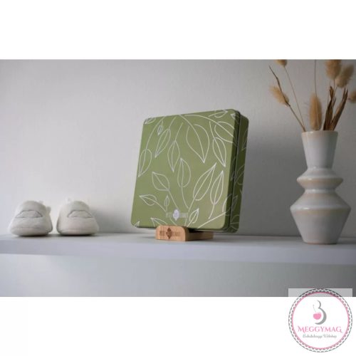 Petit Artichaut kéz- és lábnyomat készítő Baby Box négyzet - Olive Tree