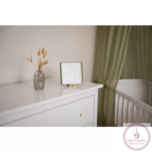 Petit Artichaut kéz- és lábnyomat készítő Baby Box négyzet - Olive Tree