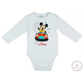 Disney Mickey hosszú ujjú baba body, 56-os