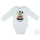 Disney Mickey hosszú ujjú baba body, 56-os