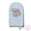 BabyOno fürdetőkesztyű - bambusz farkas/kék 347/08
