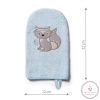 BabyOno fürdetőkesztyű - bambusz farkas/kék 347/08