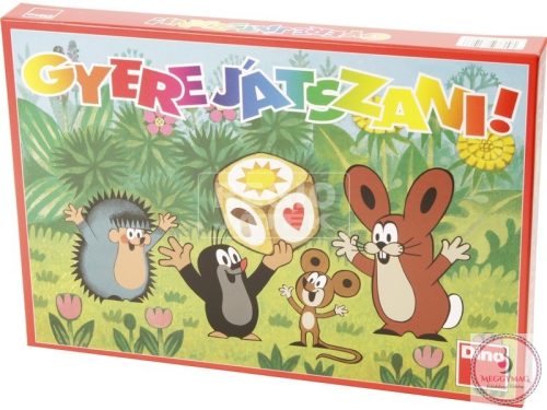 Kisvakond gyere játszani társasjáték