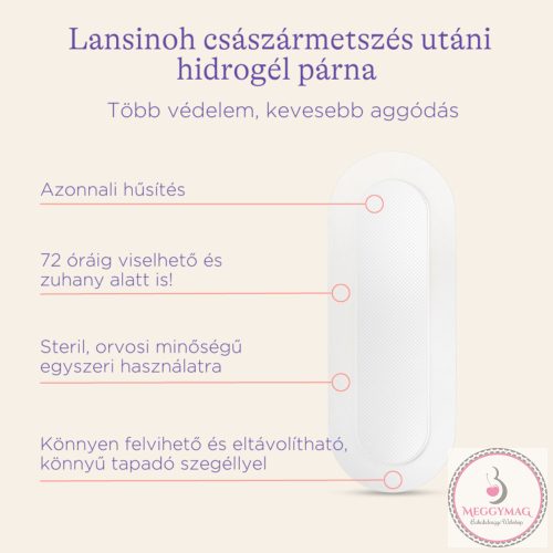 Lansinoh császármetszés utáni hidrogél párna 2db