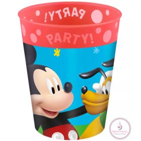   Disney Mickey Rock the House micro prémium műanyag pohár 250 ml