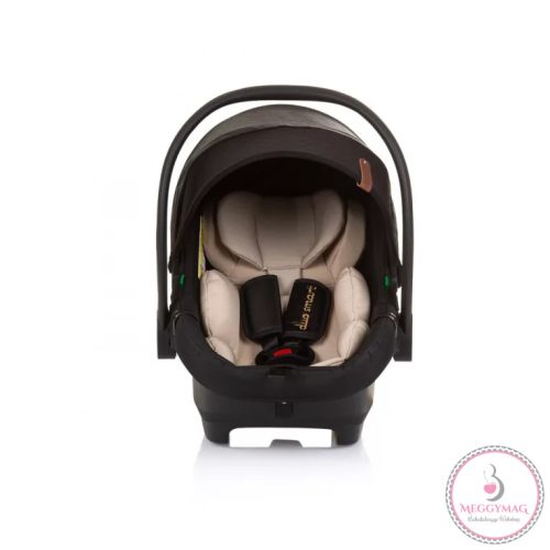Chipolino Duo Smart autóshordozó 0-13kg (40-87 cm) - Obsidian gold 