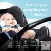 BÉRLÉS! Zajcsökkentő fejhallgató babáknak, ABS/eco-bőr, állítható, biztonságos és kényelmes, hallásvédő, alacsony zajszint 25 Db, szürke