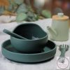 PETITE&MARS Szilikon evőeszközök TAKE&MATCH Misty Green 6m+