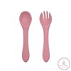 PETITE&MARS Szilikon evőeszközök TAKE&MATCH Dusty Rose 6m+