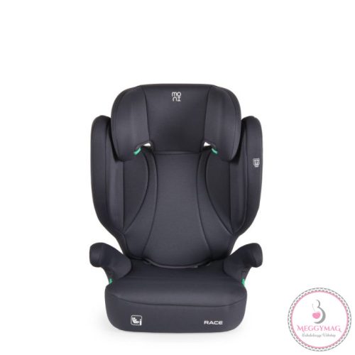 Moni RACE autósülés 100-150 cm ülésmagasítóvá alakítható SZÜRKE