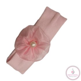 Gumis baba hajpánt, rózsaszín 