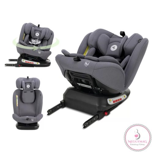 Lorelli Capella autósülés ISOFIX 40-150cm - Grey 