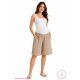 Kismama nyári bermuda  Drapp - S/M