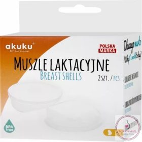 Akuku tejgyűjtő kagyló 2 db
