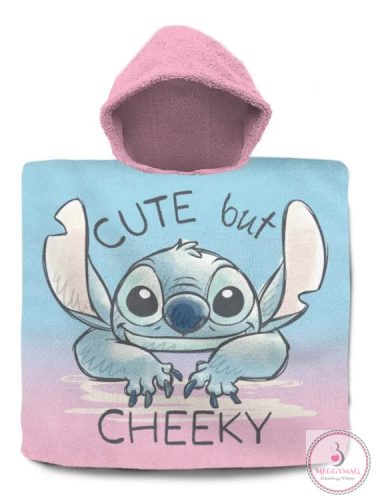 Disney Lilo és Stitch, A csillagkutya Cute strand törölköző poncsó 60x120 cm