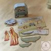 Little Dutch 6 az 1-ben puzzle- Safari Friends