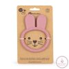 PETITE&MARS Szilikon rágóka Bunny Dusty Rose 0m+
