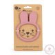 PETITE&MARS Szilikon rágóka Bunny Dusty Rose 0m+