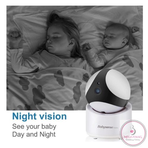 Babysense bébiőr kamerás V65