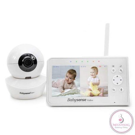 Babysense bébiőr kamerás V43