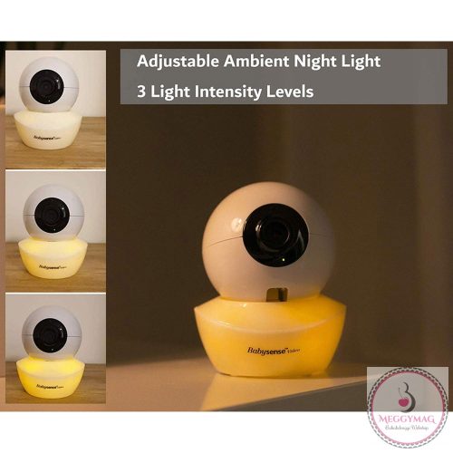 Babysense bébiőr kamerás V43