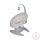 Lorelli Bella elektromos babahinta 9 kg-ig - Grey Trees