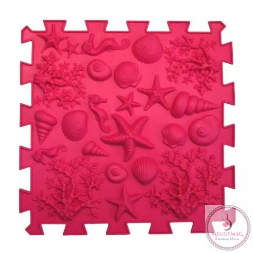 Ortho Puzzle: Ortopédiai masszázs szőnyeg szett, 12 darabos válogatás