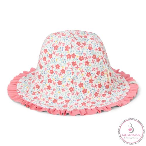 Little Dutch kifordítható strandsapka Sunny Flowers Multi-colour 1-2 évesre való 