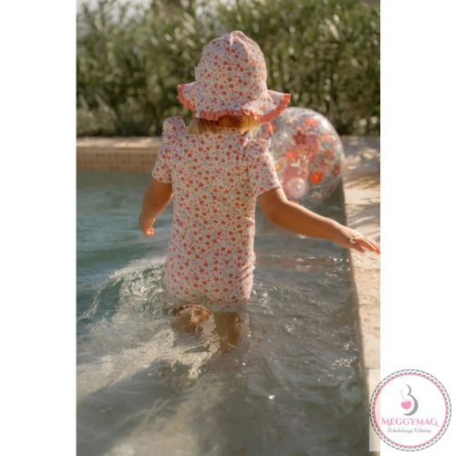 Little Dutch kifordítható strandsapka Sunny Flowers Multi-colour 1-2 évesre való 