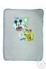 Disney Mickey és Plútó wellsoft béléses pamut babatakaró (méret: 70x90cm)