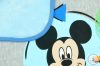 Disney Mickey és Plútó wellsoft béléses pamut babatakaró (méret: 70x90cm)