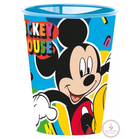 Mickey egér pohár, műanyag 260 ml