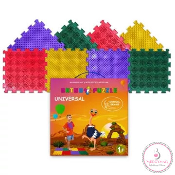 Ortho Puzzle: Ortopédiai masszázs szőnyeg szett - Sündisznók 