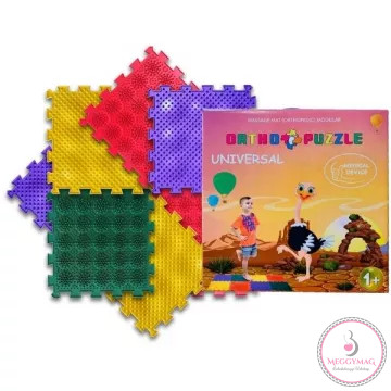 Ortho Puzzle: Ortopédiai masszázs szőnyeg szett - Sündisznók 
