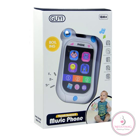 Baby zenélő érintőképernyős telefon kétféle változatban