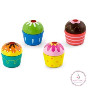 Játék muffin fából (4 db-os)