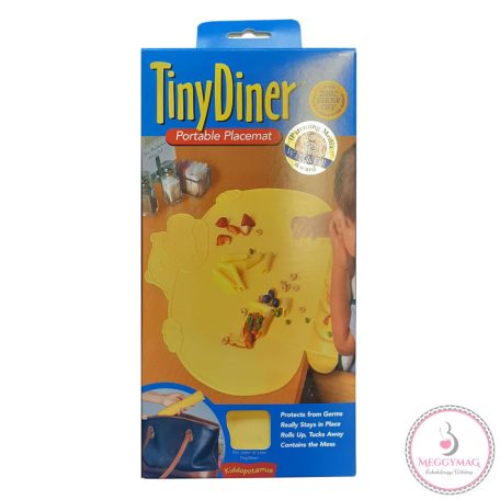 Tiny Diner alátét mosható műanyag, sárga