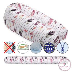   Scamp szoptatós párna univerzális pamut Feather Pink Brown SZPE185