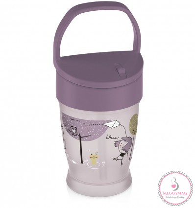 Lovi Szívószálas itatópohár JUNIOR 250 ml 12hó+ Lovely Girl