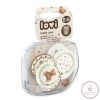 LOVI világító nyugtató cumi 0-6 hó 2 db. Teddy Love 