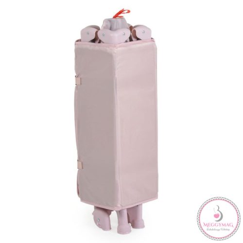 Moni UNO utazóágy 1 szintes zippes kibújóval PINK, KÉSZLETEN A BOLTBAN!