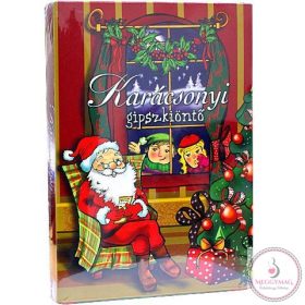 Karácsonyi gipszkiöntő szett